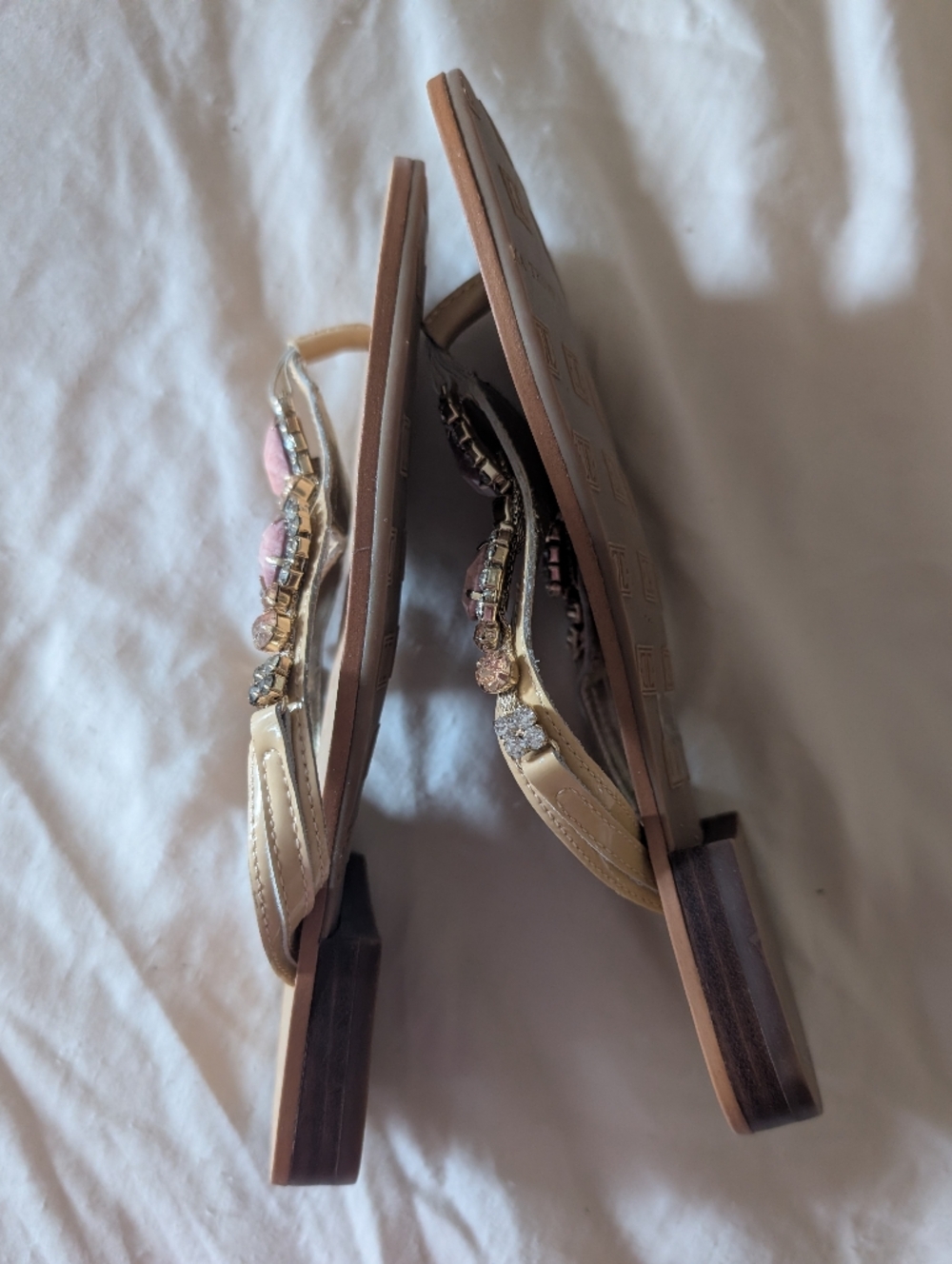 Ivanka Trump Jeweled Sandals - Picture 4 of 9